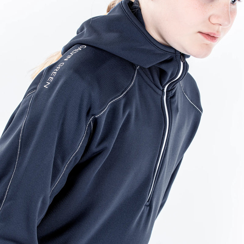 Rob is a Insulating golf sweatshirt for Juniors in the color Navy(3)