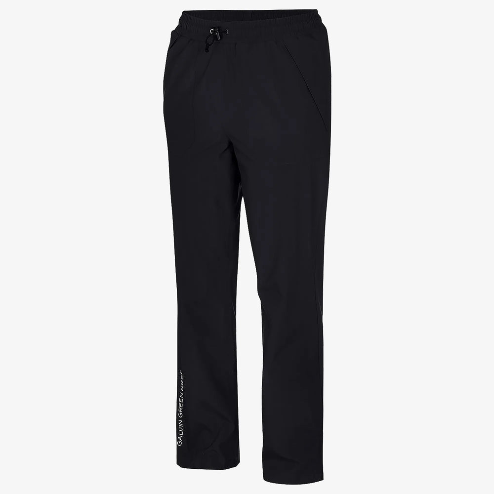 Ross is a Waterproof golf pants for Juniors in the color Black(0)