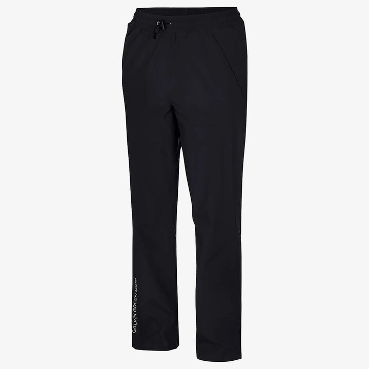Ross is a Waterproof golf pants for Juniors in the color Black(0)
