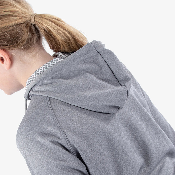 Ryker is a Insulating golf sweatshirt for Juniors in the color Grey melange(8)