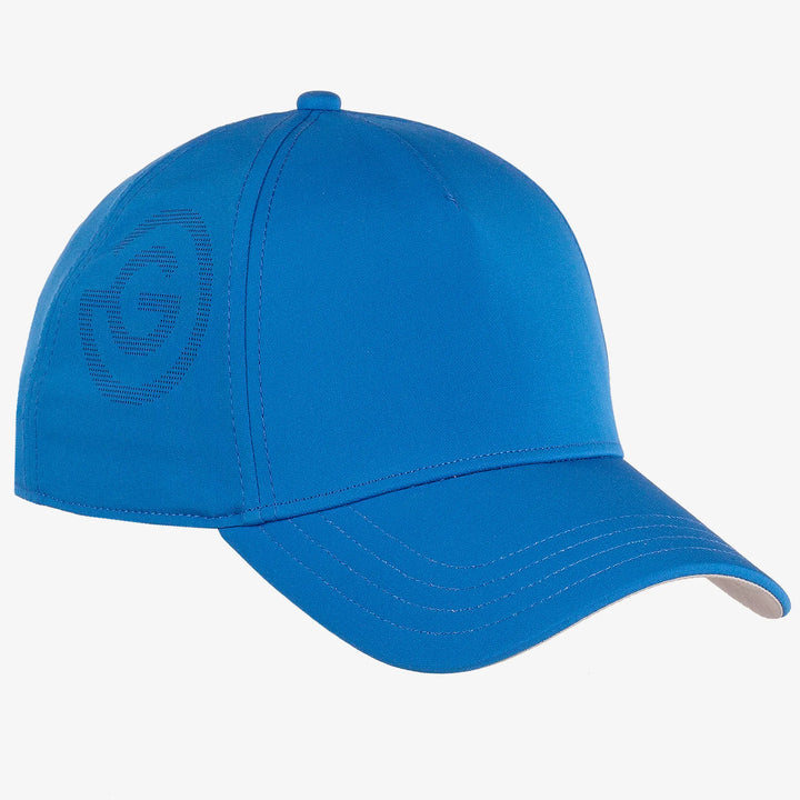 Sanford is a Lightweight solid golf cap in the color Royal Blue(0)