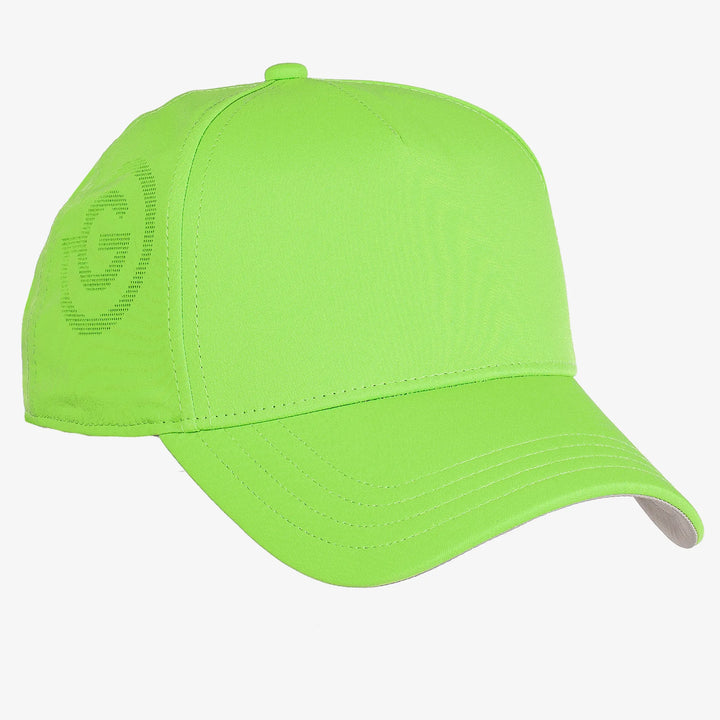 Sanford is a Lightweight solid golf cap in the color Fresh Green(0)