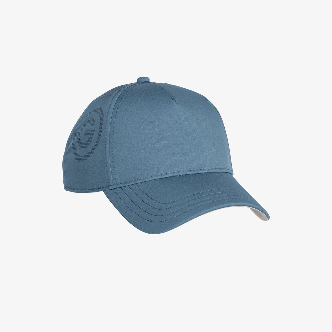 Sanford is a Lightweight solid golf cap in the color Moonlight Blue(1)