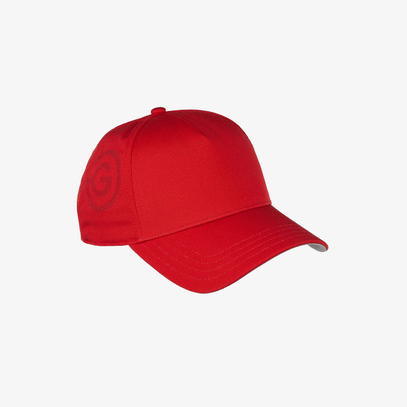 Sanford is a Lightweight solid golf cap in the color Red(1)