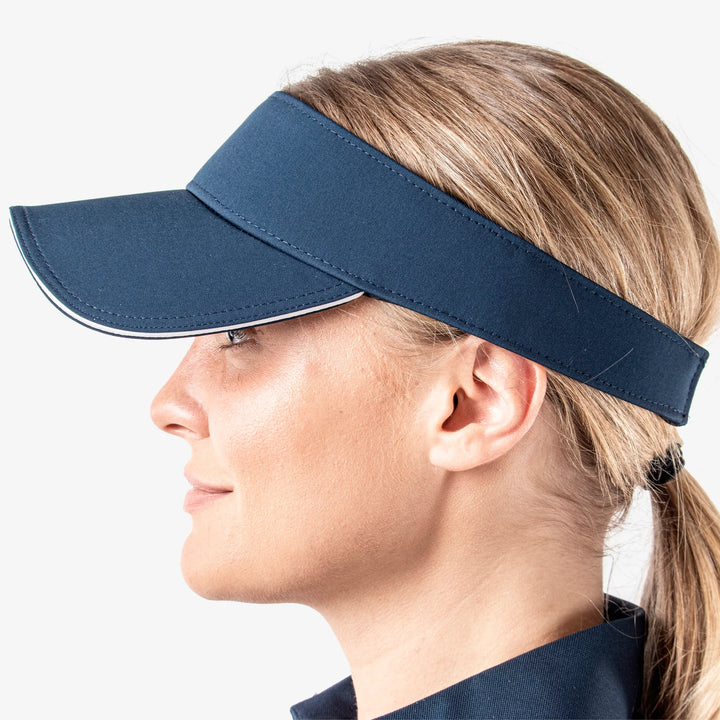 Shade is a Sun visor in the color Navy(3)