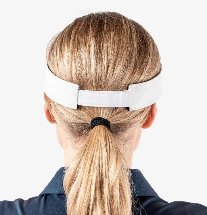 Shade is a Sun visor in the color White(5)