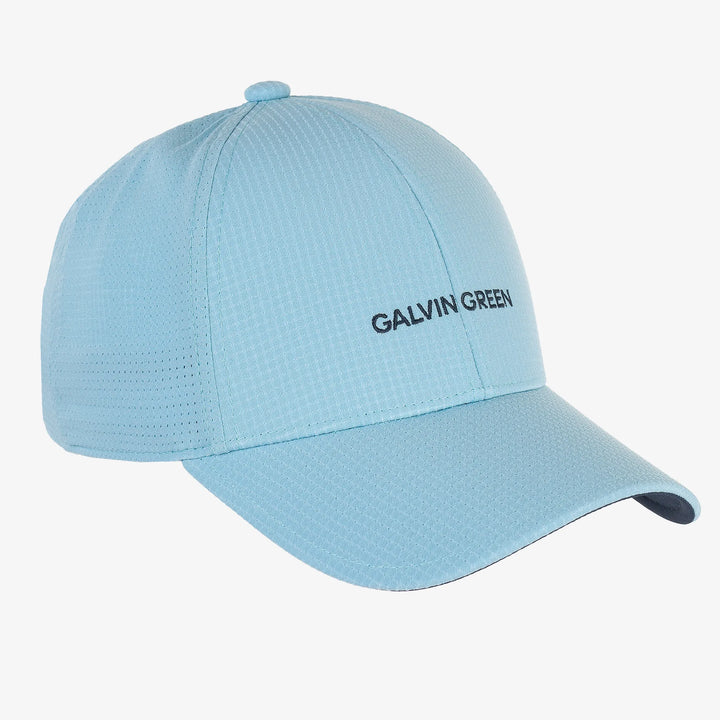 Shane is a Breathable golf hat in the color Crystal Blue/Navy(0)