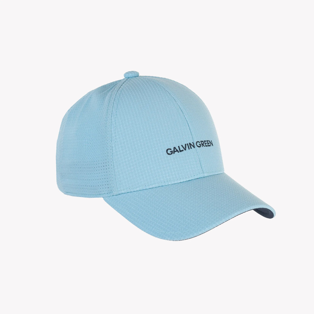 Shane is a Breathable golf hat in the color Crystal Blue/Navy(1)