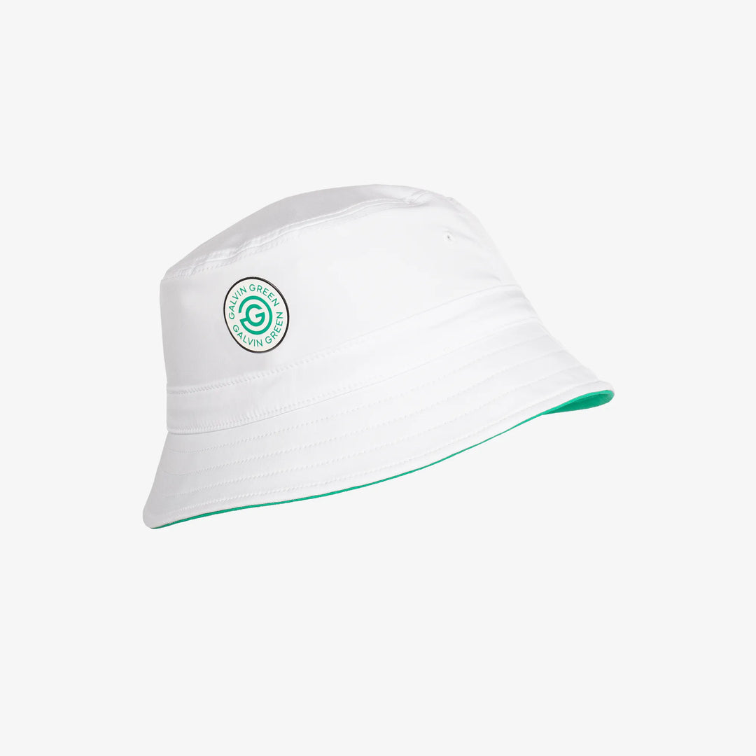 Spencer is a Golf bucket hat in the color White(1)
