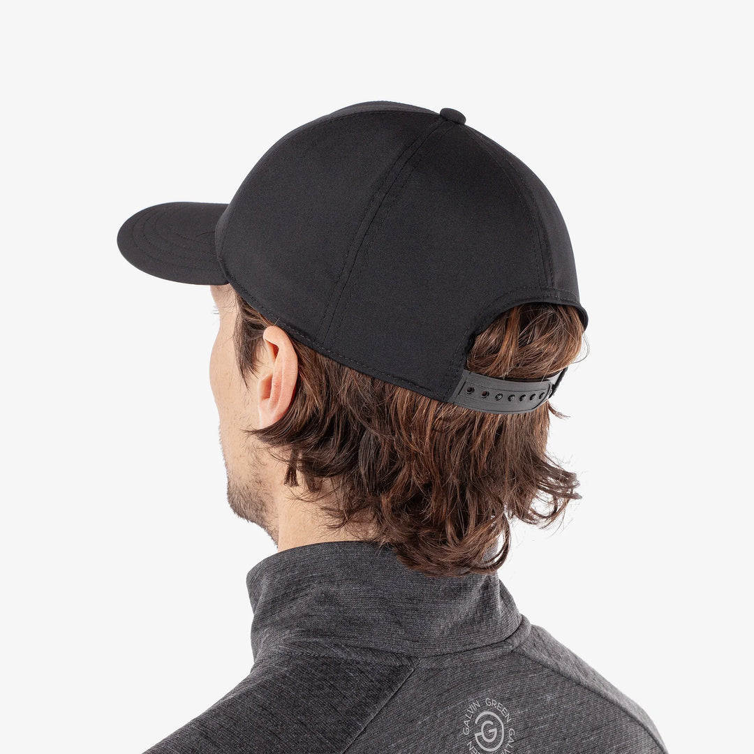 Spike Golf cap Black – Galvin Green Spike Golf cap Black – Galvin Green