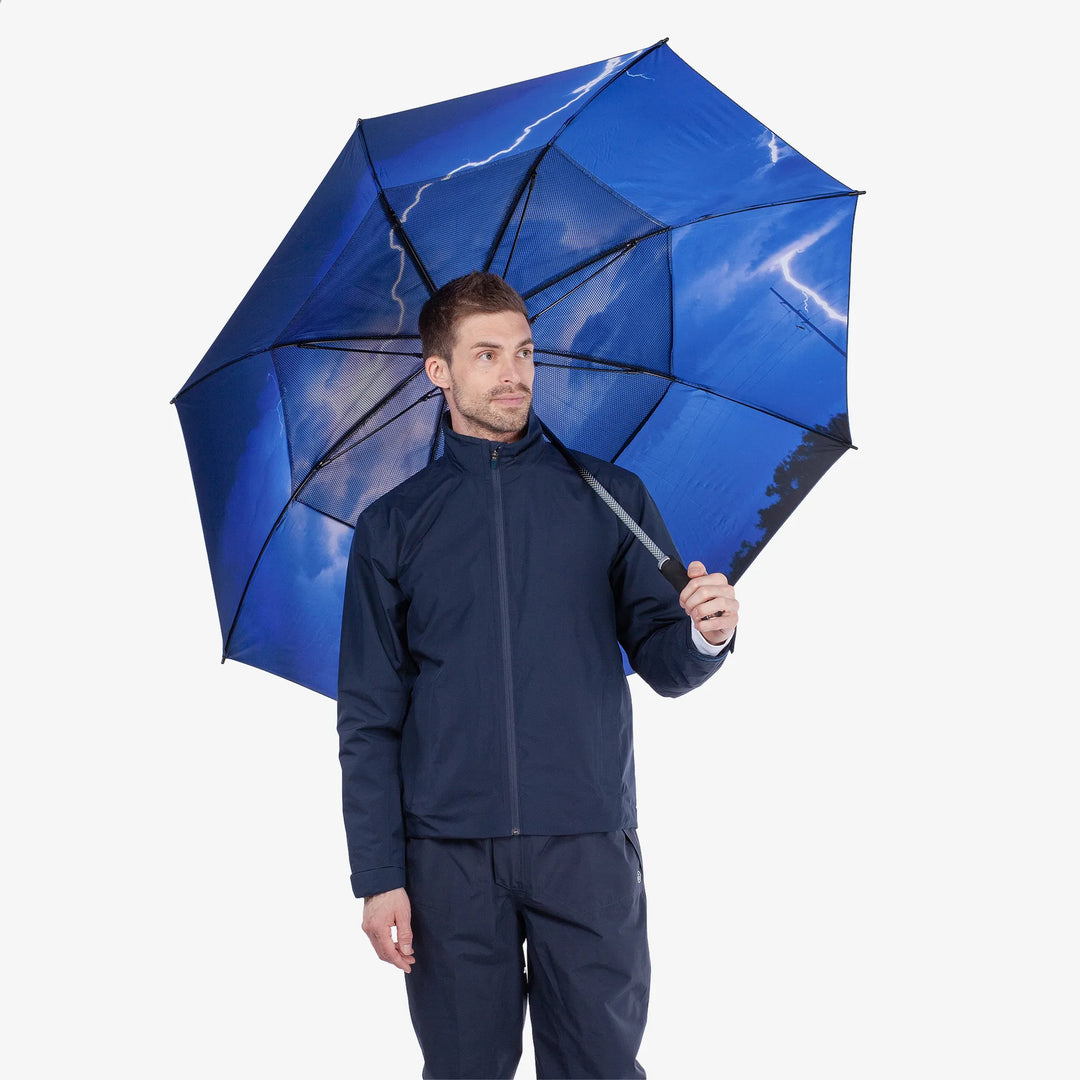 Tod is a Stormproof golf umbrella in the color Navy(2)
