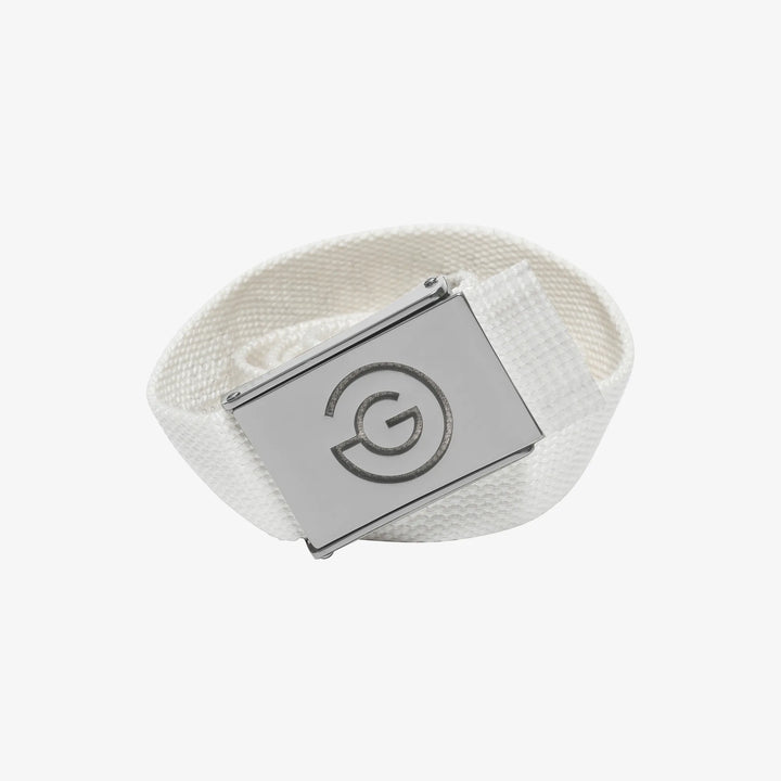 Ward is a Elastic golf belt in the color White(1)