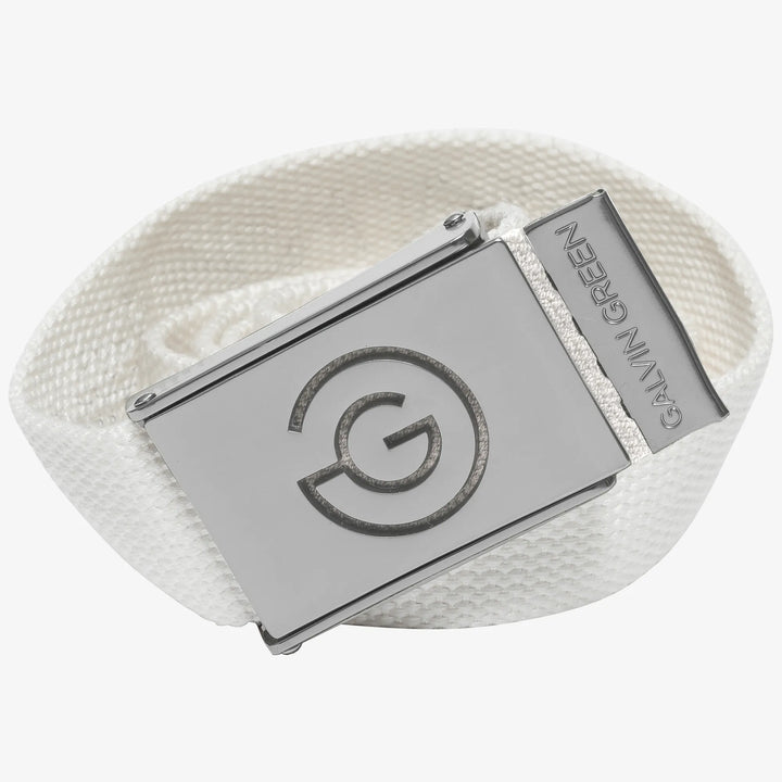 Warren is a Elastic golf belt in the color White(0)