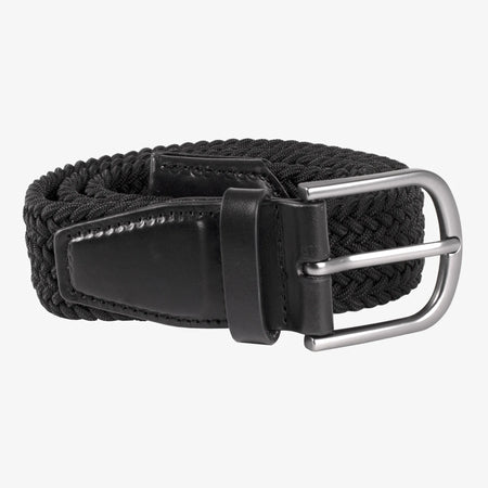 Wave Elastic golf belt Black – Galvin Green