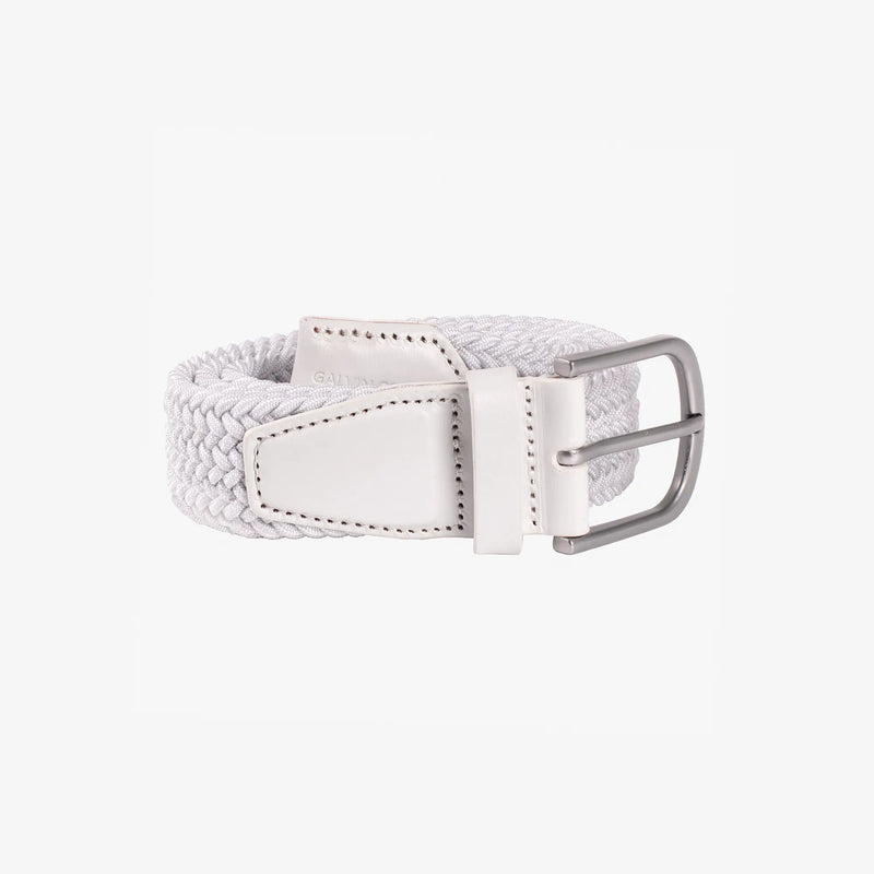 Wave is a Elastic golf belt in the color White(1)