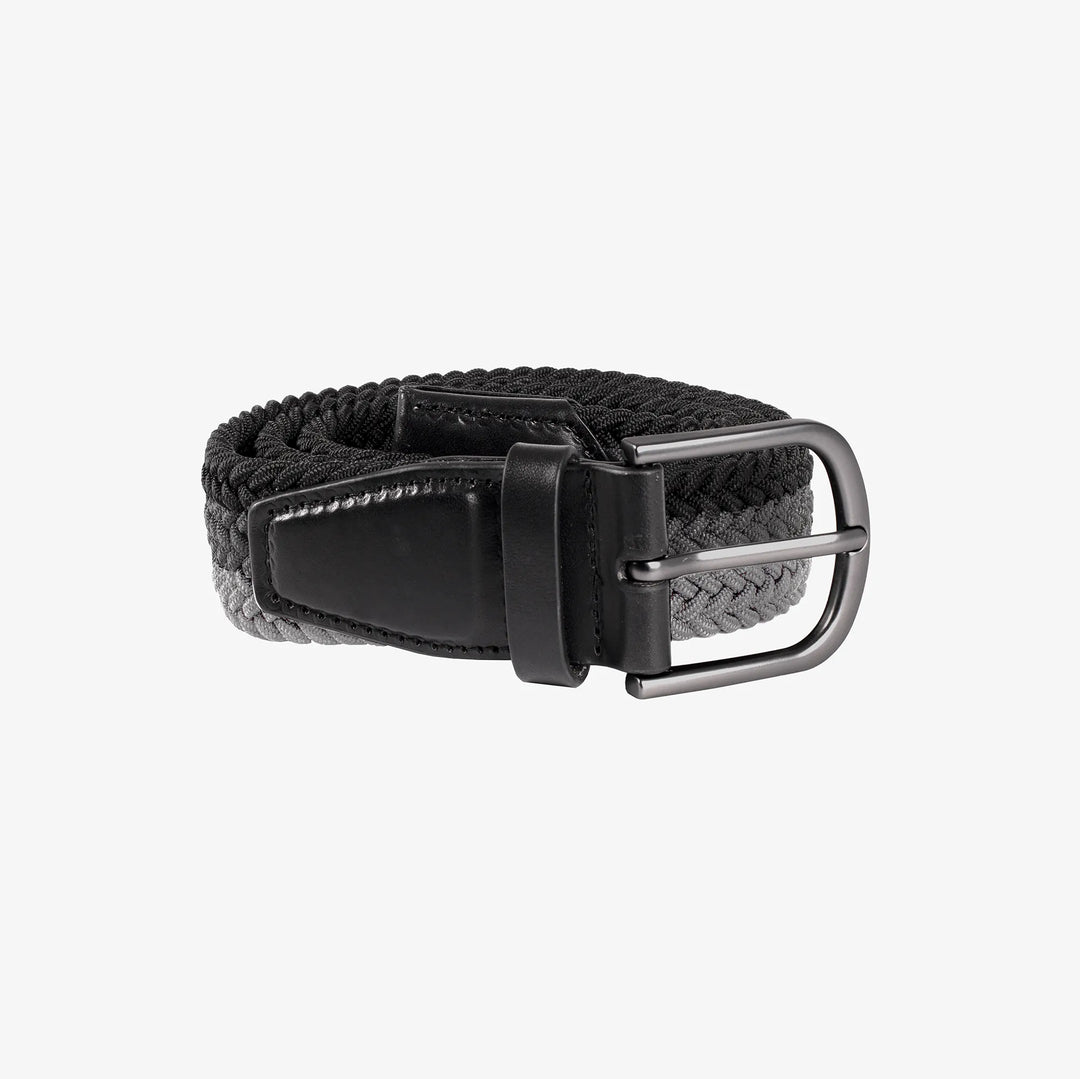 Will Elastic golf belt Black/Forged Iron/Sharkskin – Galvin Green