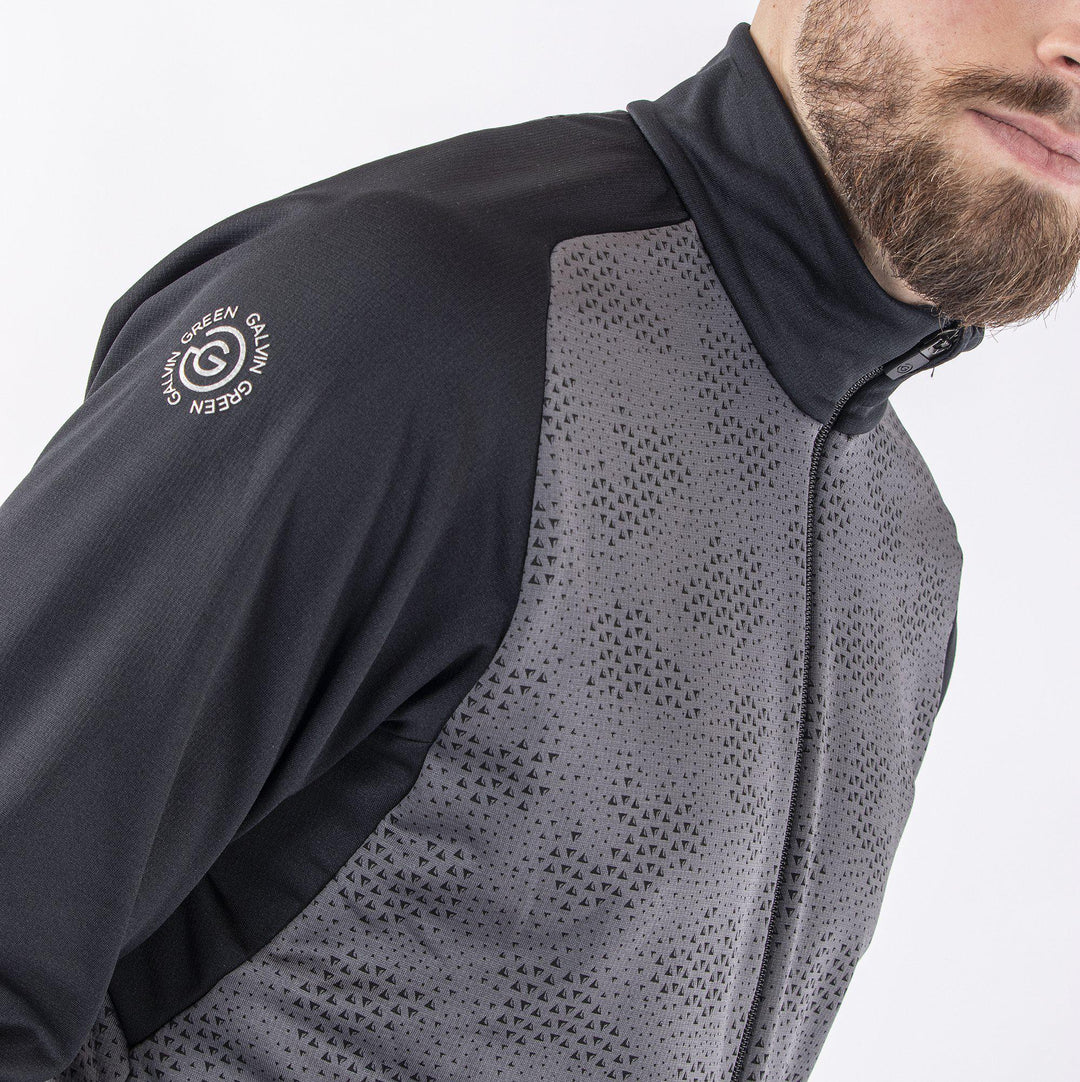 Dason is a Insulating golf mid layer for Men in the color Forged Iron(2)