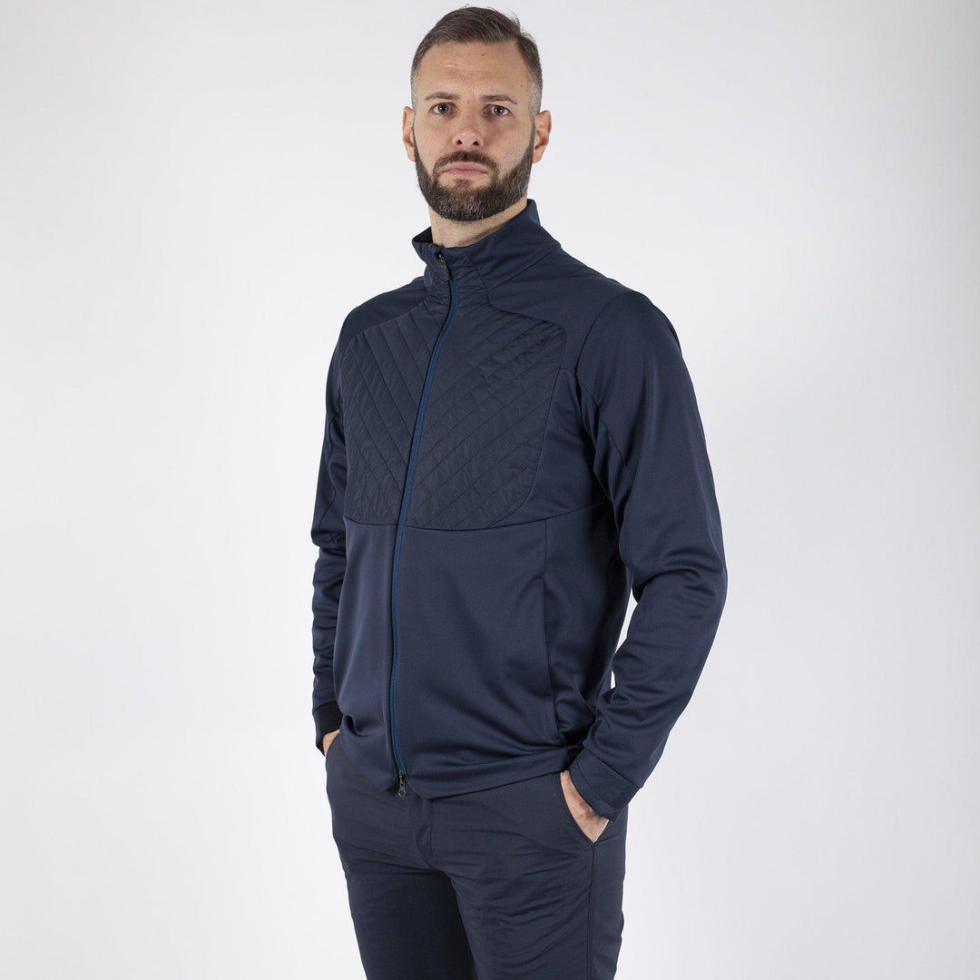 Linc is a Windproof and water repellent jacket for Men in the color Navy(1)