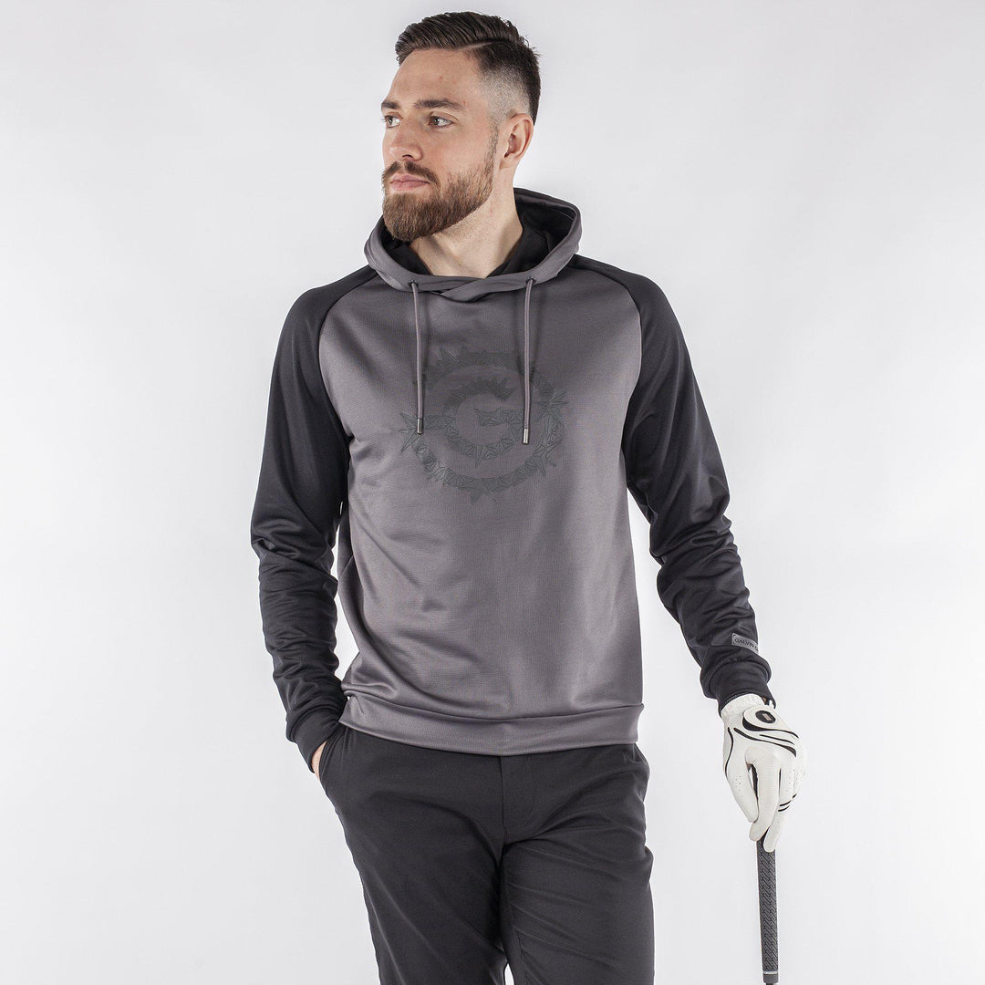 Devlin is a Insulating golf sweatshirt for Men in the color Forged Iron(1)