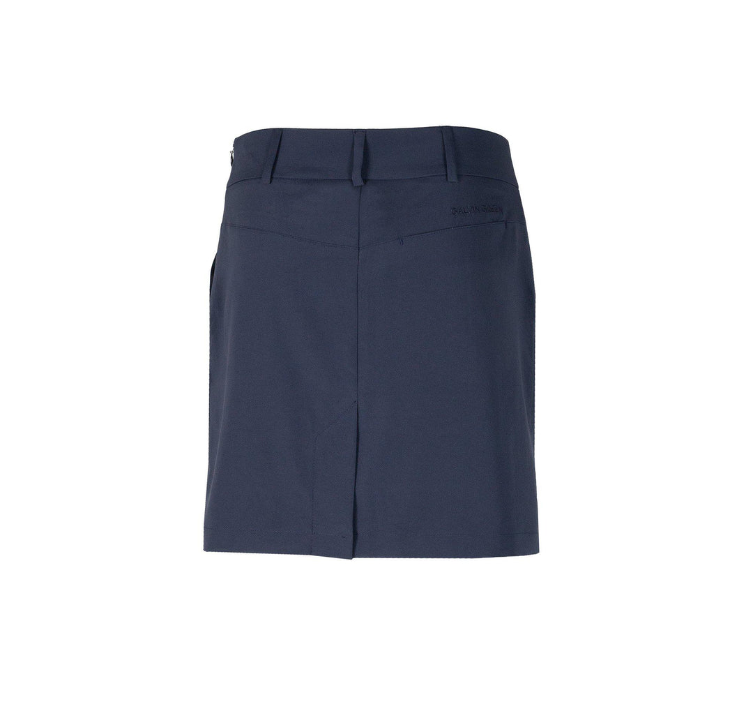 Nour is a Breathable skirt with inner shorts for Women in the color Navy(2)
