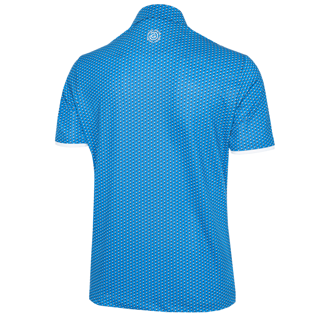 Mark is a Breathable short sleeve shirt for Men in the color Blue Bell(9)