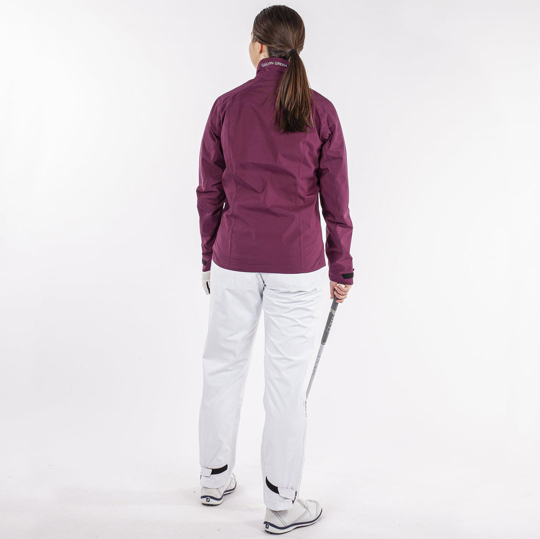 Arissa is a Waterproof jacket for Women in the color Sporty Red(8)