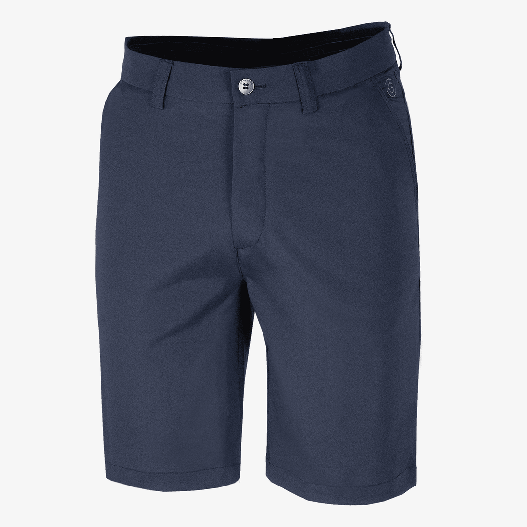 Percy is a Breathable golf shorts for Men in the color Navy(0)