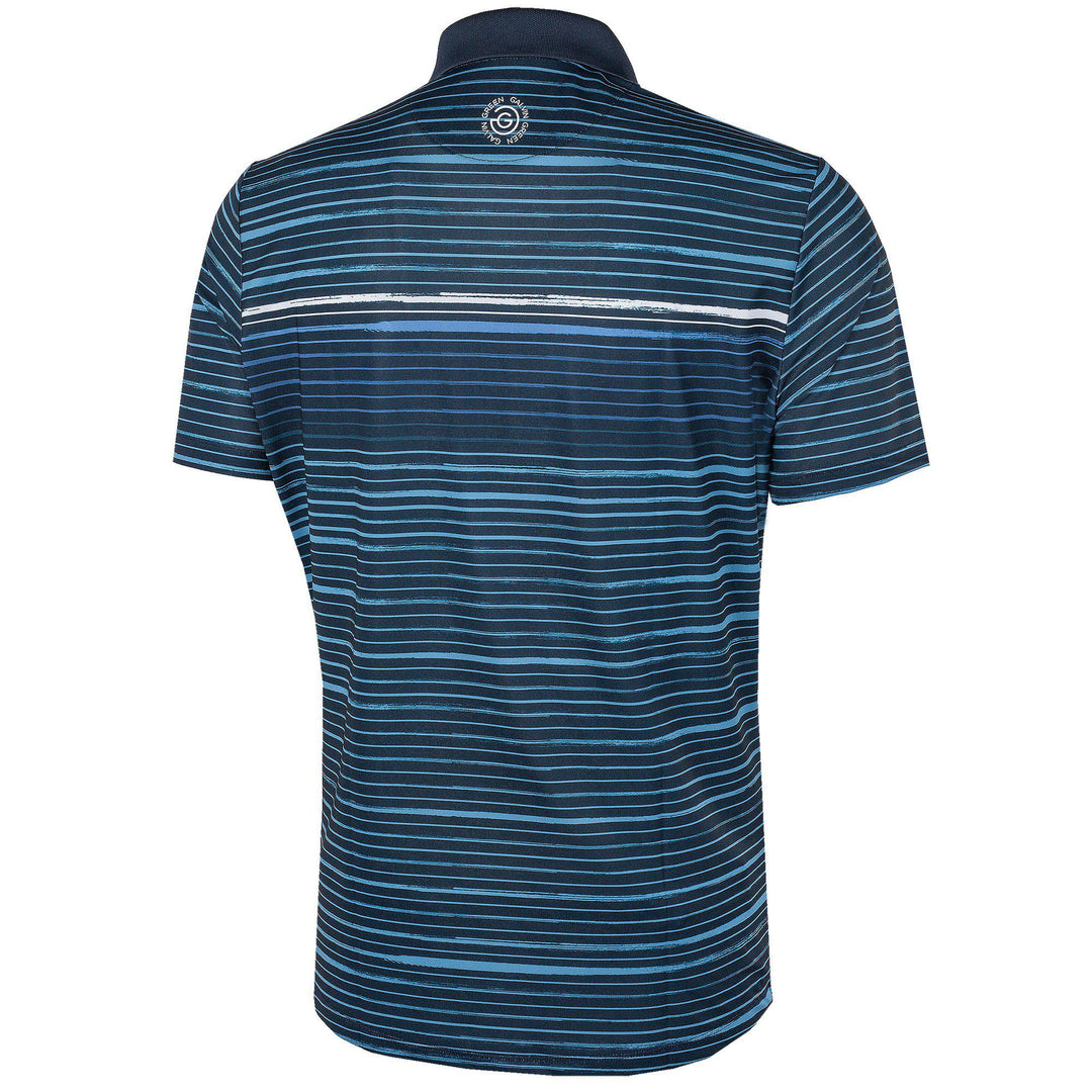 Morgan is a Breathable short sleeve shirt for Men in the color Navy(7)