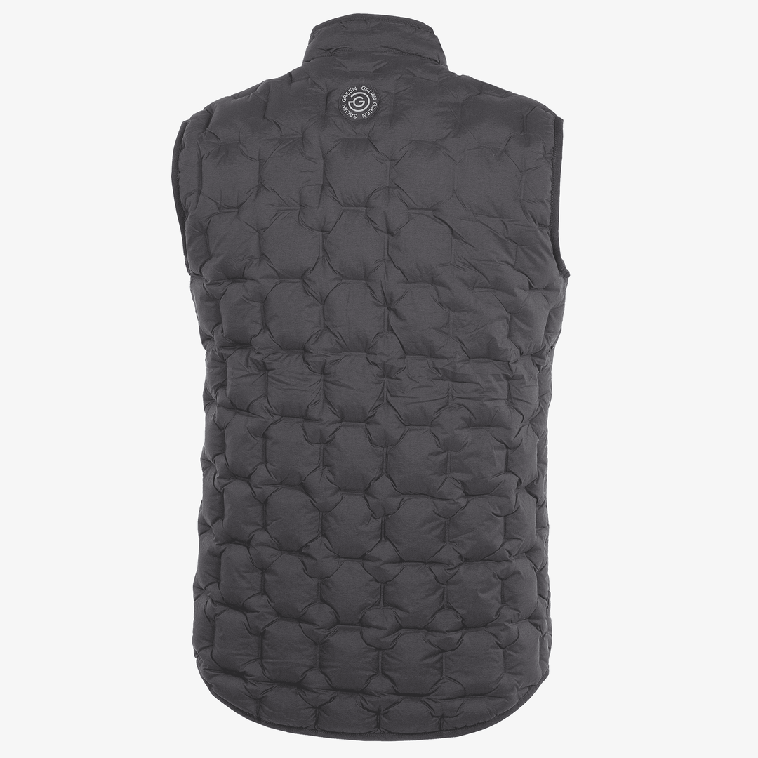 Hector is a Windproof and water repellent golf vest for Men in the color Black(8)