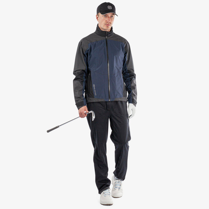Alister is a Waterproof jacket for Men in the color Navy/Black(2)