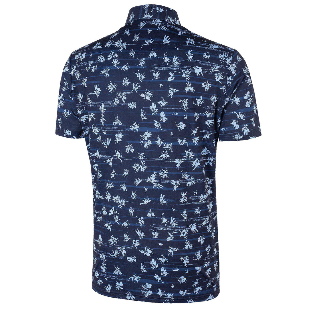 Malik is a Breathable short sleeve shirt for Men in the color Navy(7)