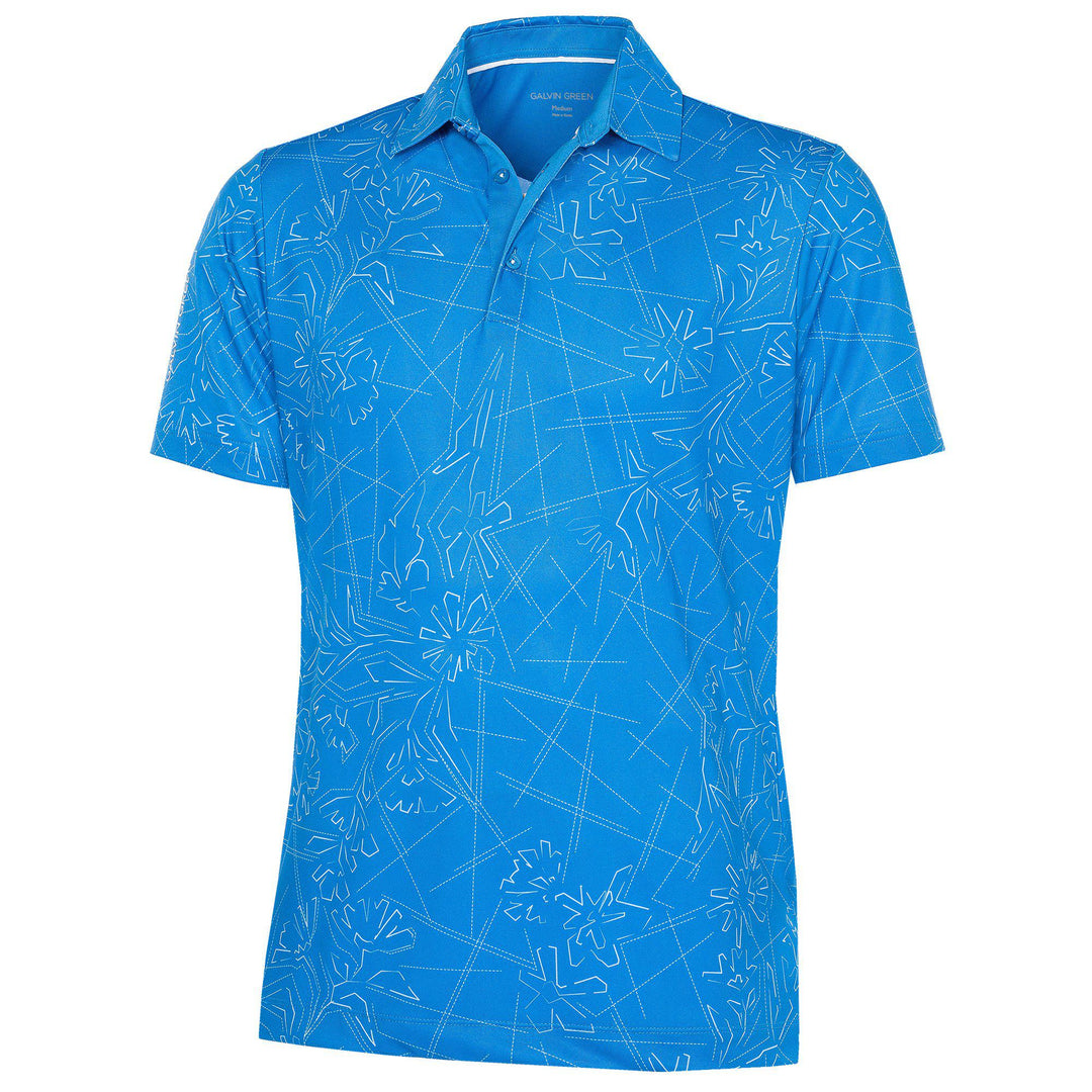 Maverick is a Breathable short sleeve shirt for Men in the color Blue Bell(0)