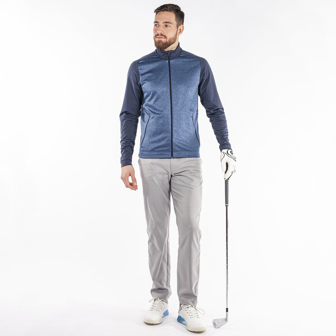 Dane is a Insulating mid layer for Men in the color Blue Bell(3)