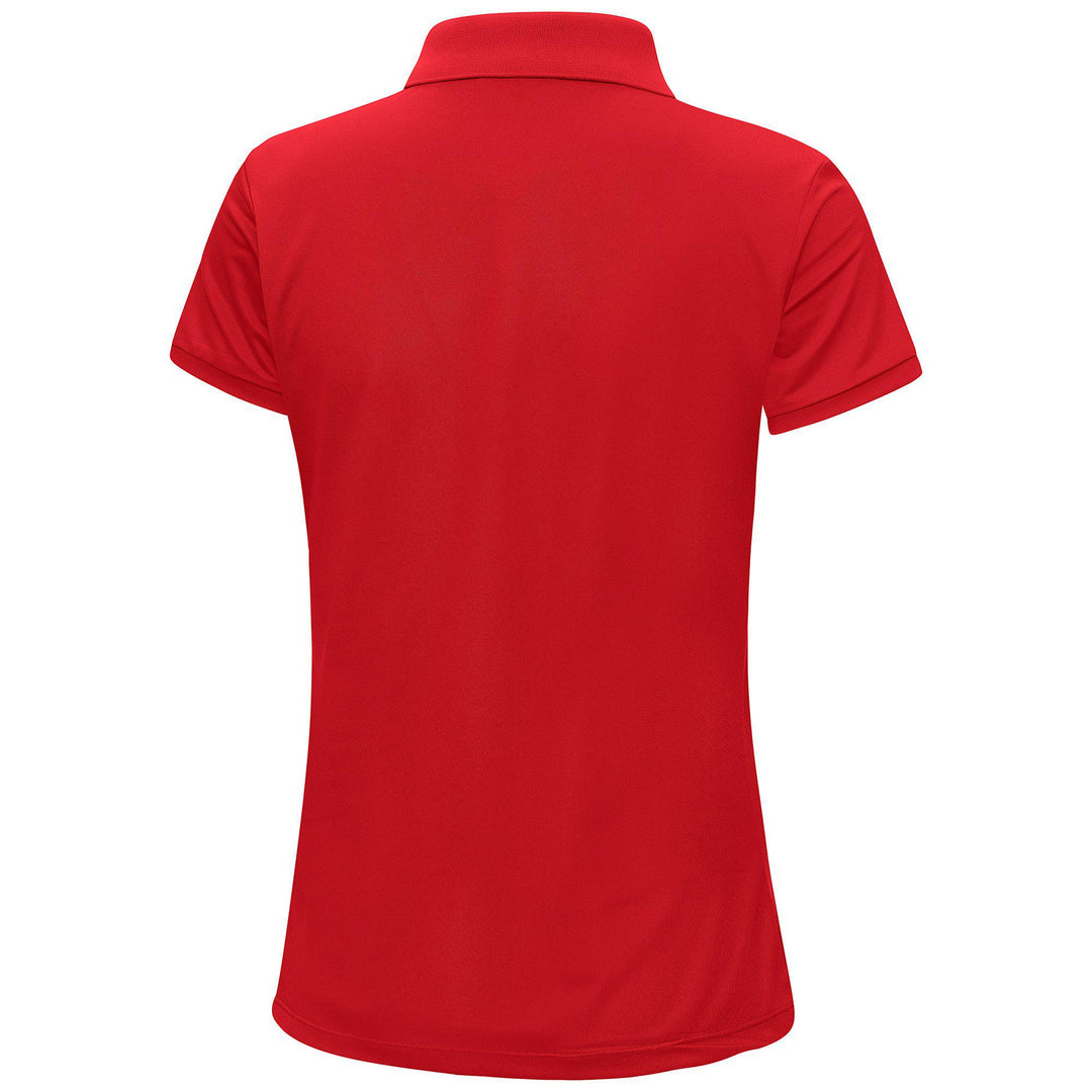 Mireya is a Breathable short sleeve shirt for Women in the color Red(4)