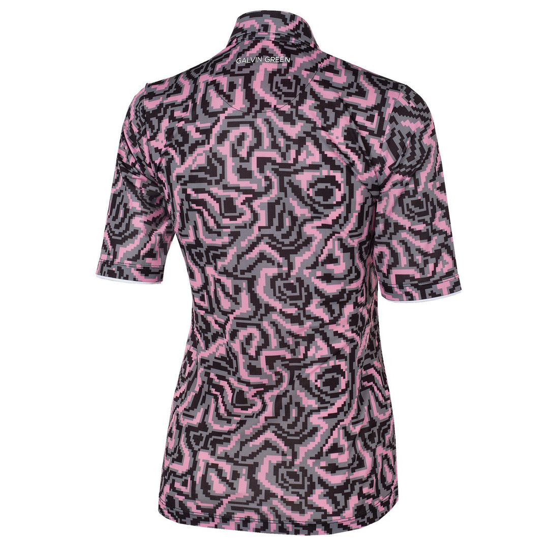 Marissa is a Breathable short sleeve shirt for Women in the color Fantastic Pink(6)