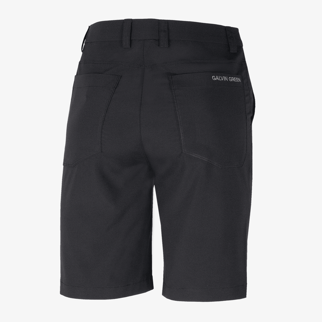 Percy is a Breathable golf shorts for Men in the color Black(7)