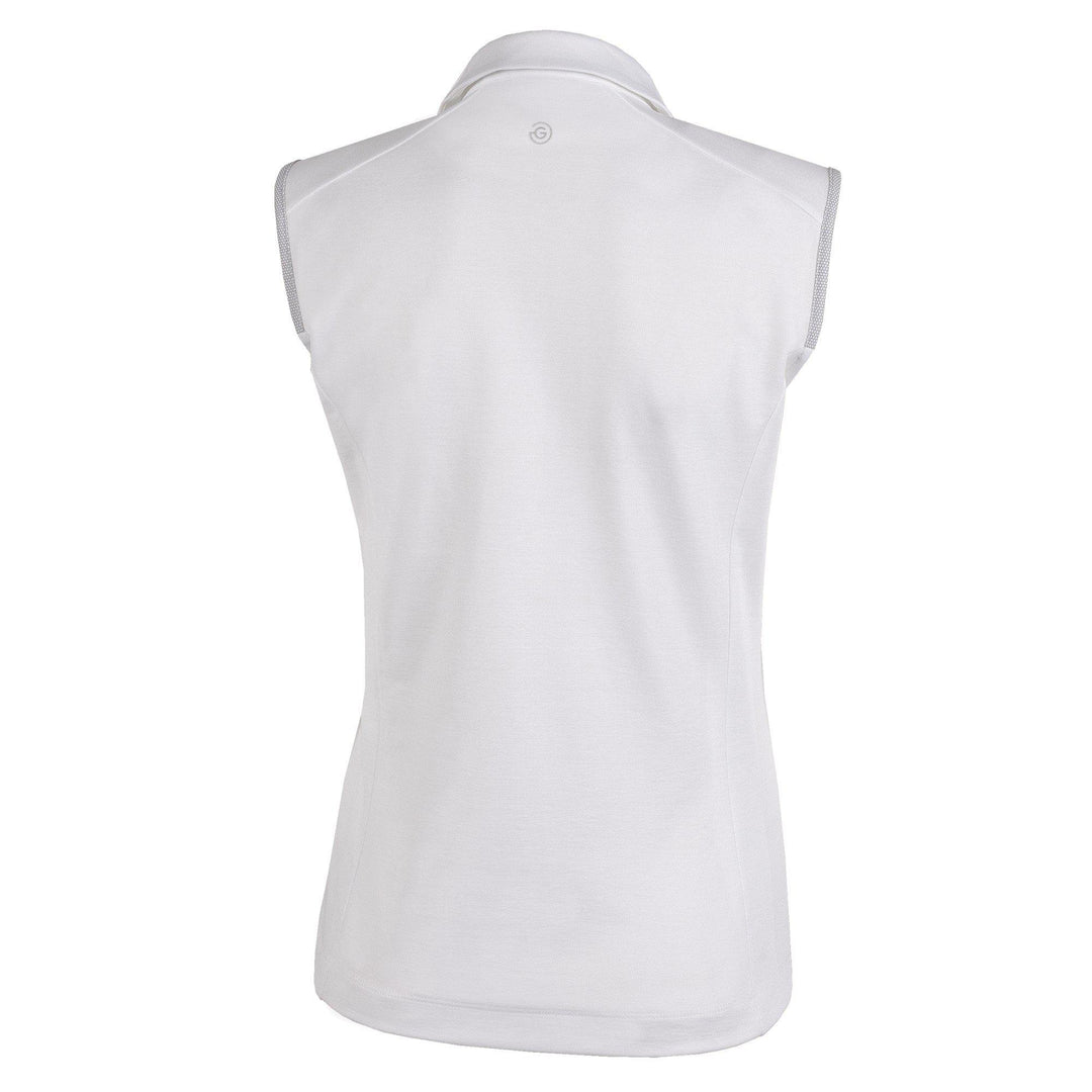 Millie is a Breathable short sleeve shirt for Women in the color White(2)