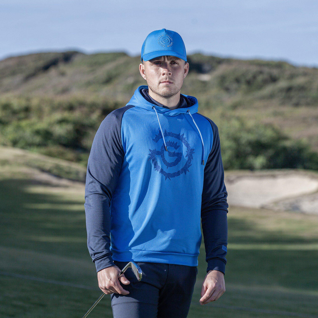 Devlin is a Insulating golf sweatshirt for Men in the color Blue Bell(2)