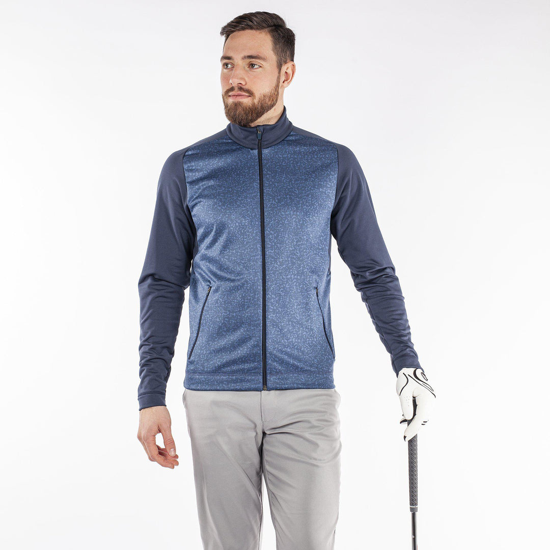 Dane is a Insulating mid layer for Men in the color Blue Bell(1)