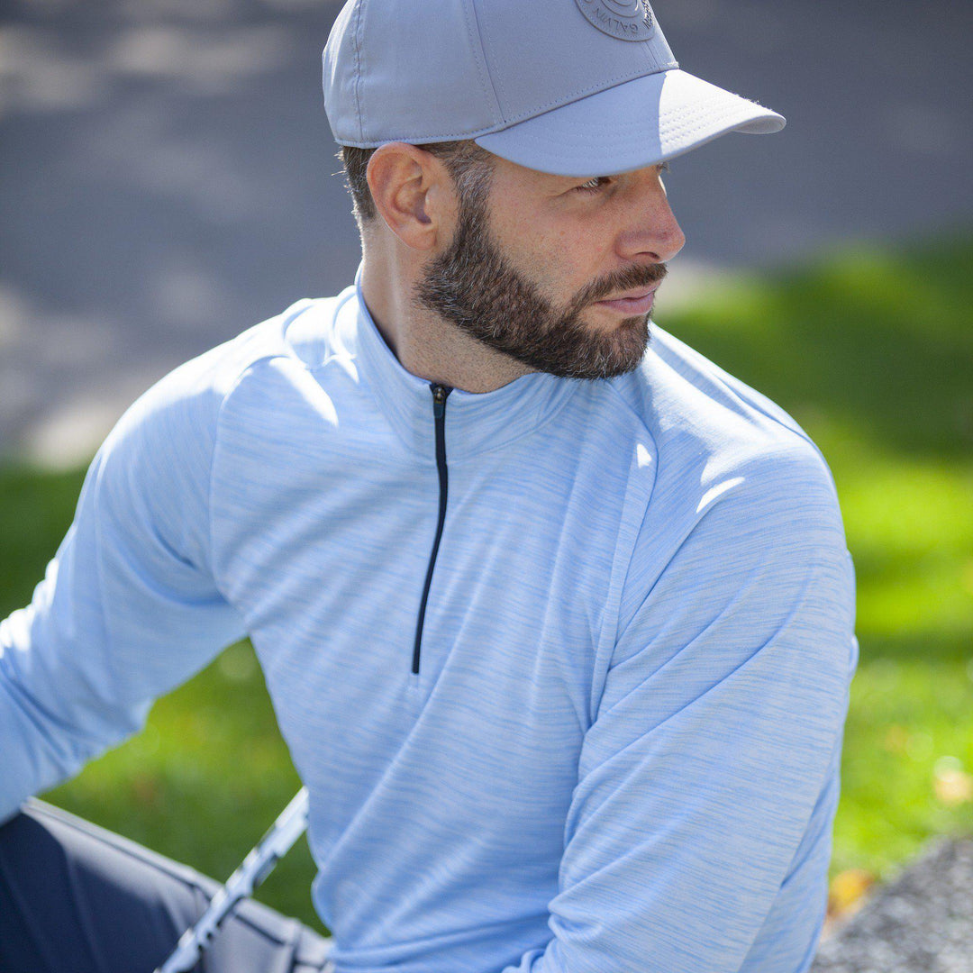 Dixon is a Insulating golf mid layer for Men in the color Blue Bell(5)