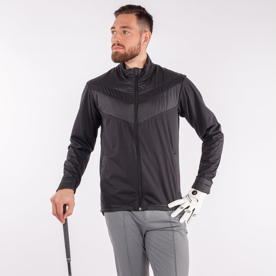 Liam is a Windproof and water repellent jacket for Men in the color Black(1)