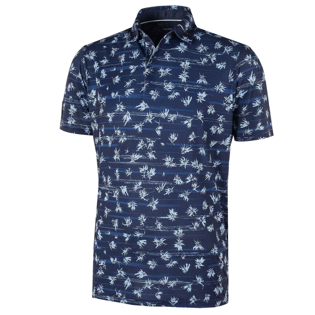 Malik is a Breathable short sleeve shirt for Men in the color Navy(0)