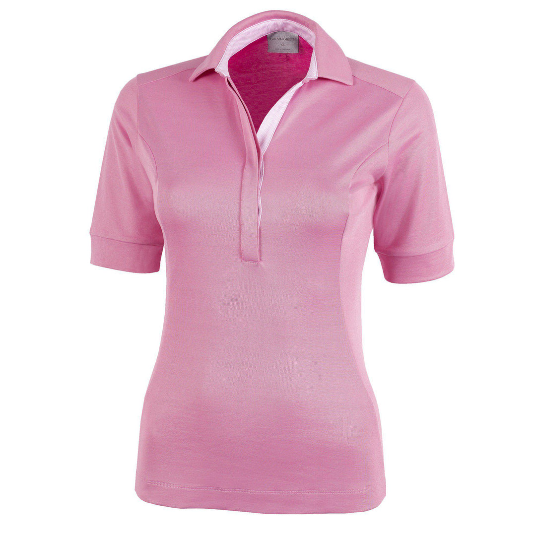 Myrtle is a Breathable short sleeve shirt for Women in the color Sugar Coral(0)
