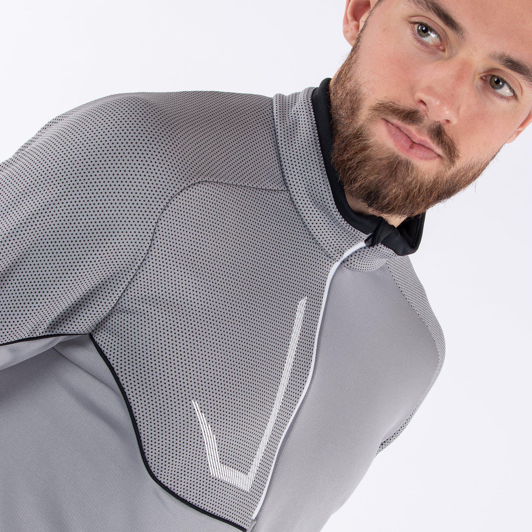 Daxton is a Insulating golf mid layer for Men in the color Grey base(3)