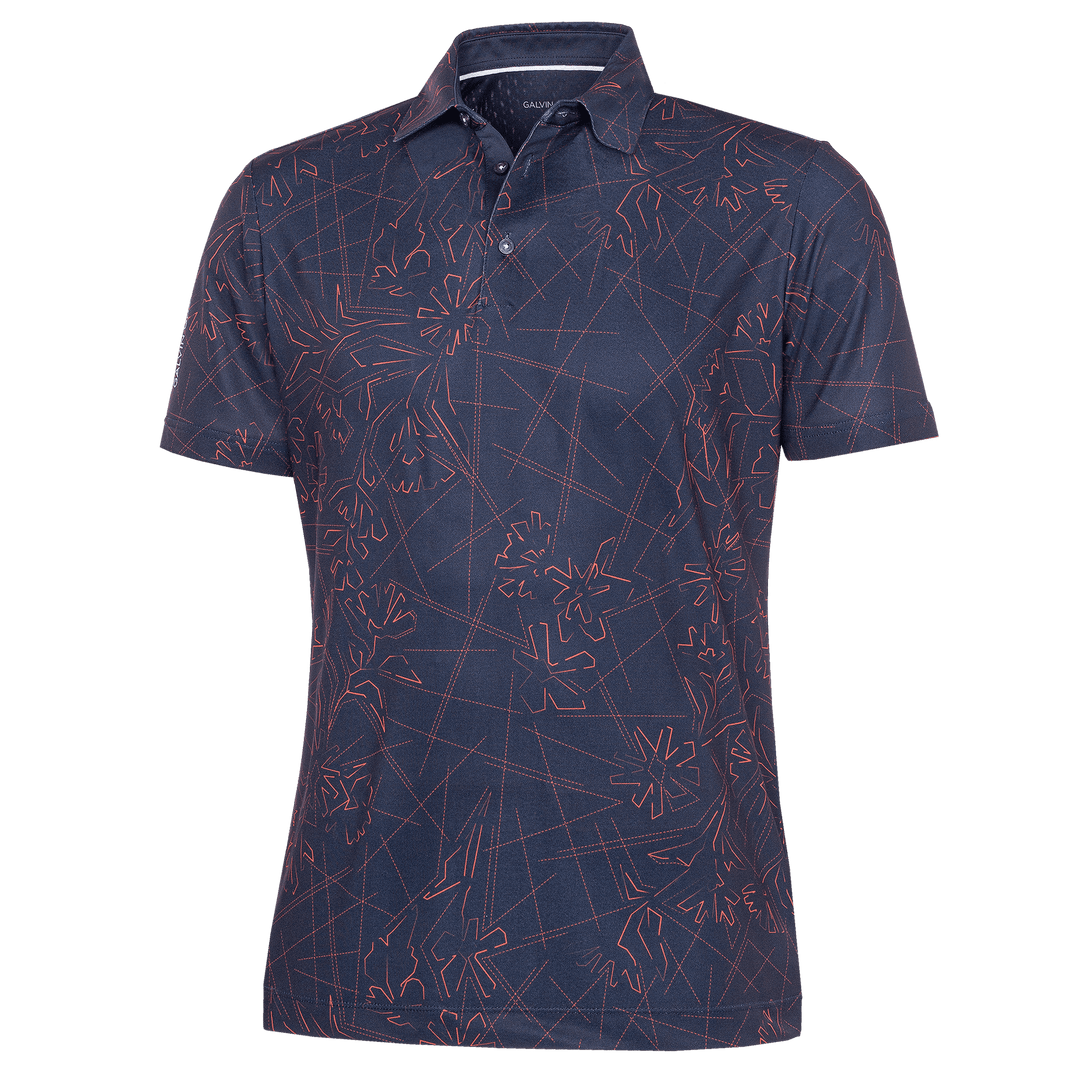Maverick is a Breathable short sleeve shirt for Men in the color Orange(0)