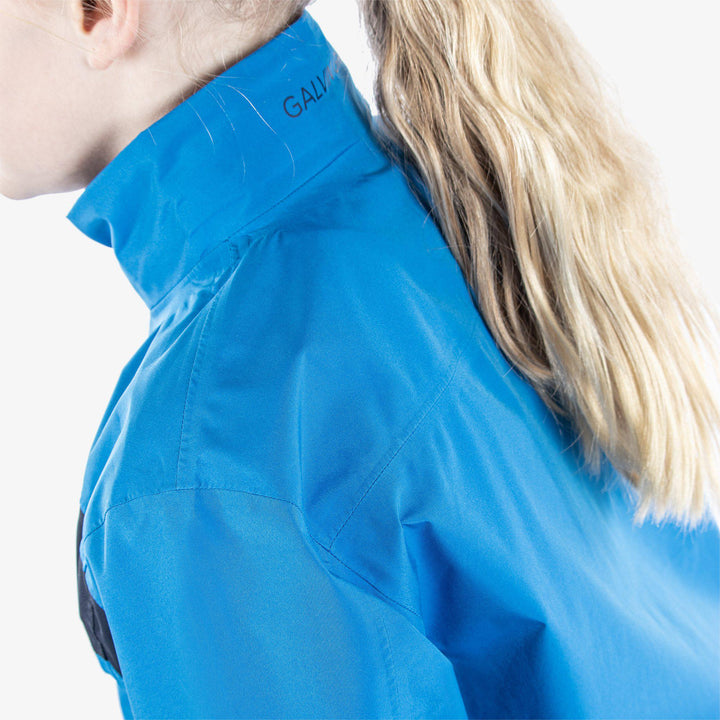 Robert is a Waterproof jacket for Juniors in the color Blue/Navy(8)