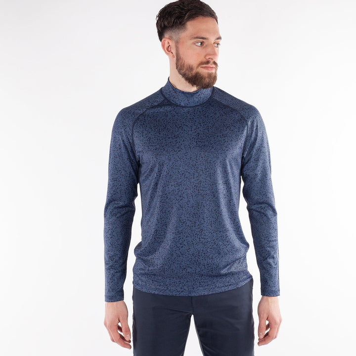 Ethan is a Thermal base layer top for Men in the color Navy(1)