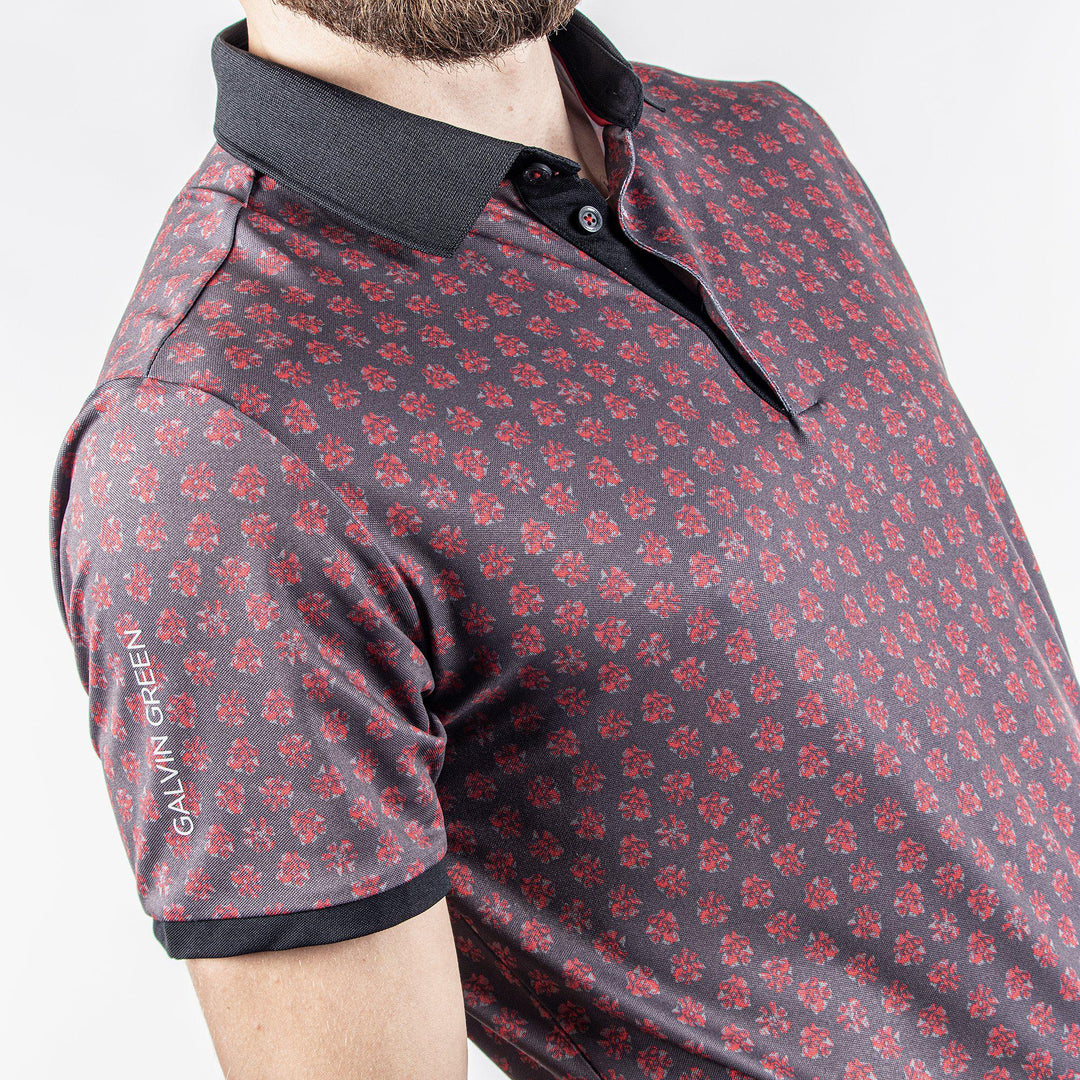 Murphy is a Breathable short sleeve shirt for Men in the color Forged Iron(3)