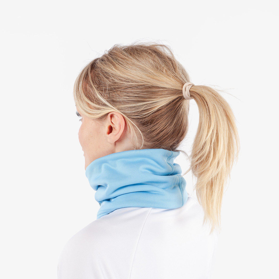 Dex is a Insulating golf neck warmer in the color Alaskan Blue(5)