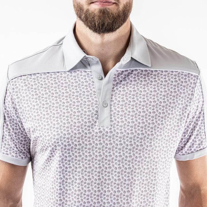 Millard is a Breathable short sleeve shirt for Men in the color Cool Grey(5)